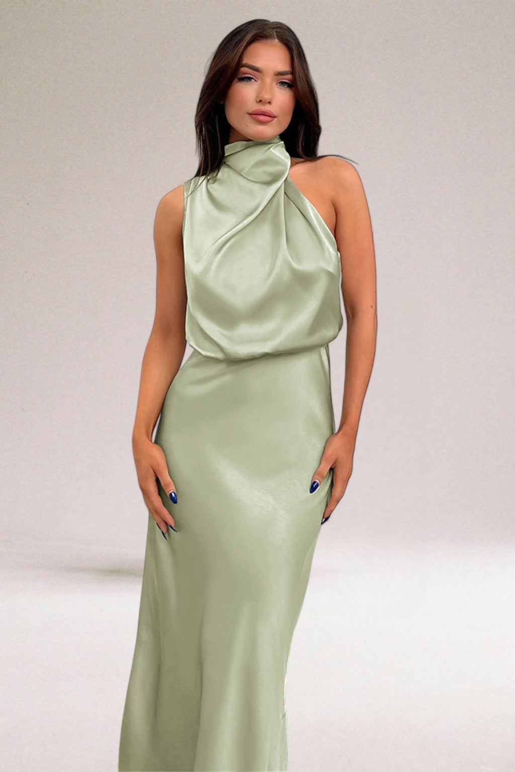 ELARA™ - Elegantes Satin-Abendkleid