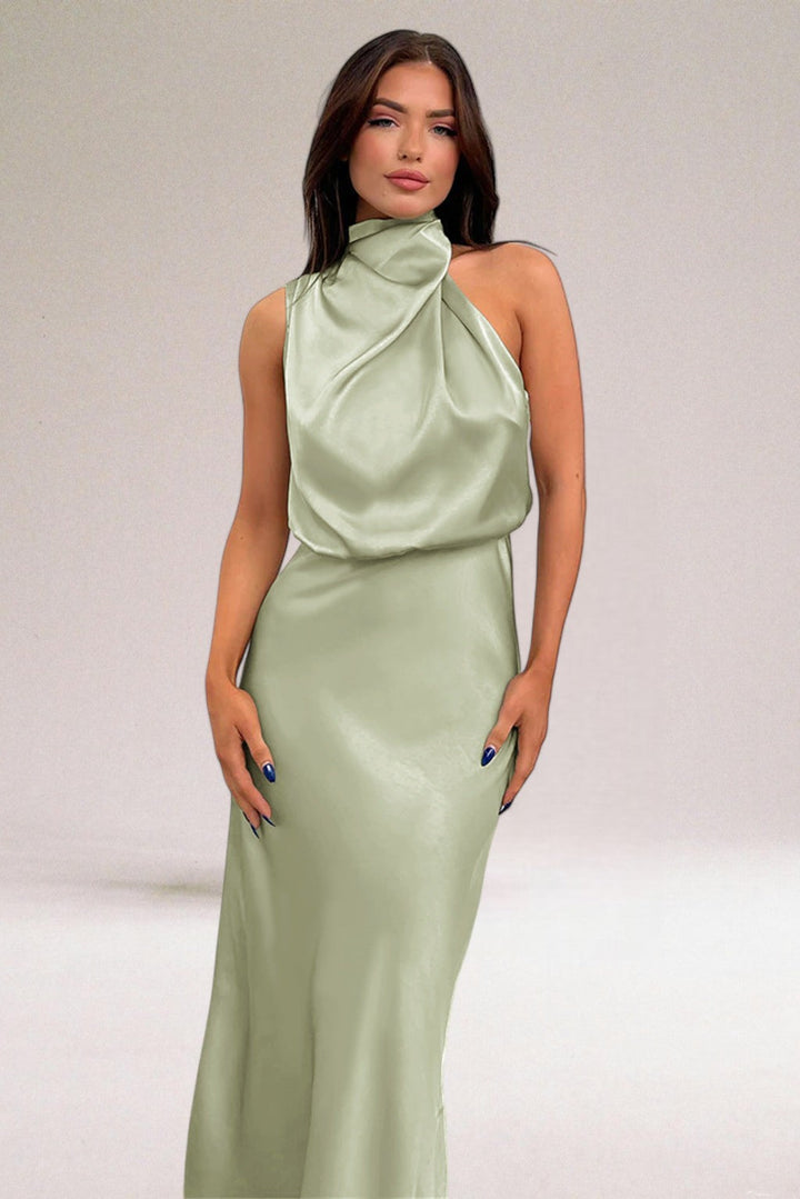 ELARA™ - Elegantes Satin-Abendkleid