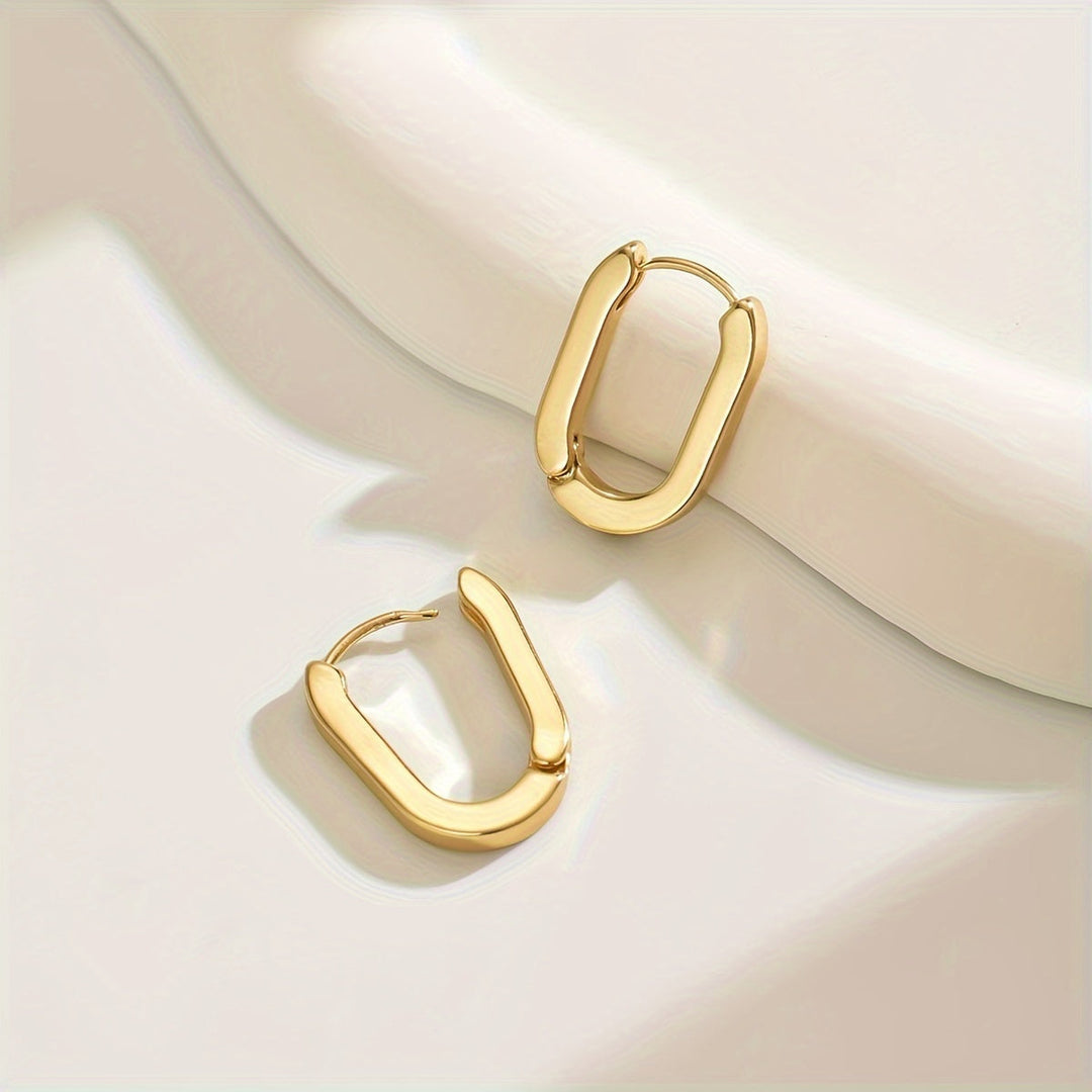 Elegante geometrische Ohrringe