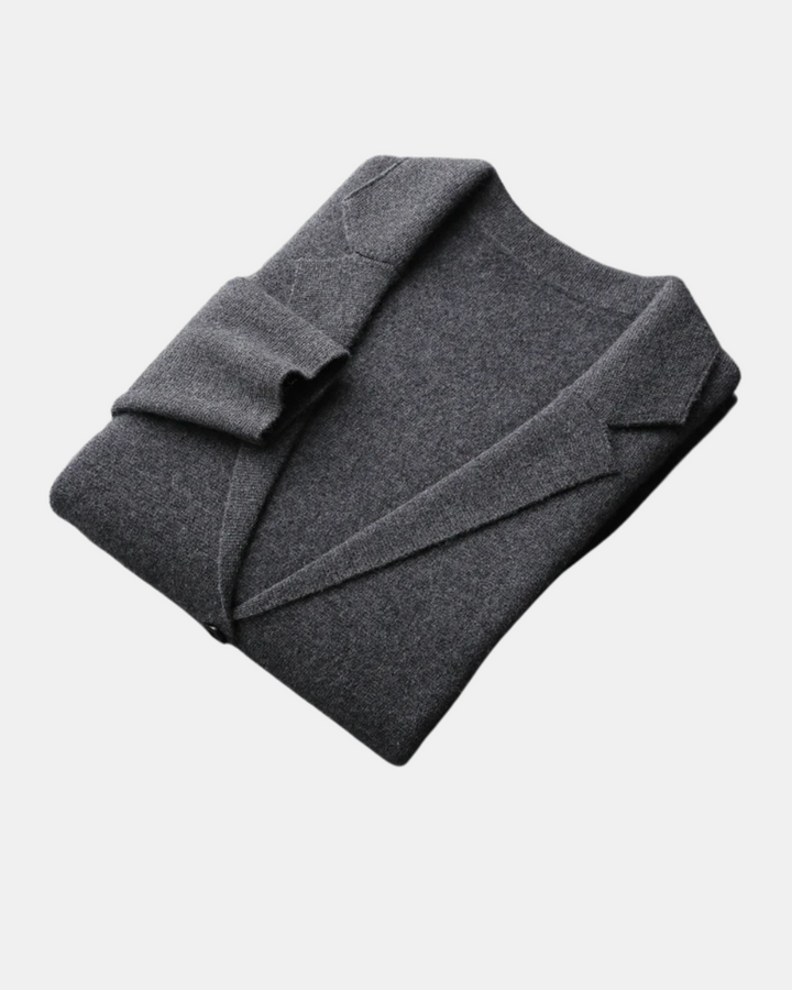Bacchus Kaschmir-Knopf-Strickjacke