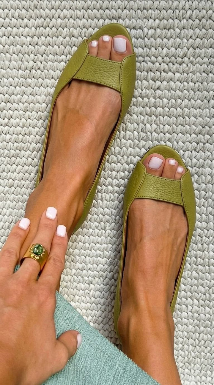 Adelina™ | Goldene Komfort-Chic Sandalen