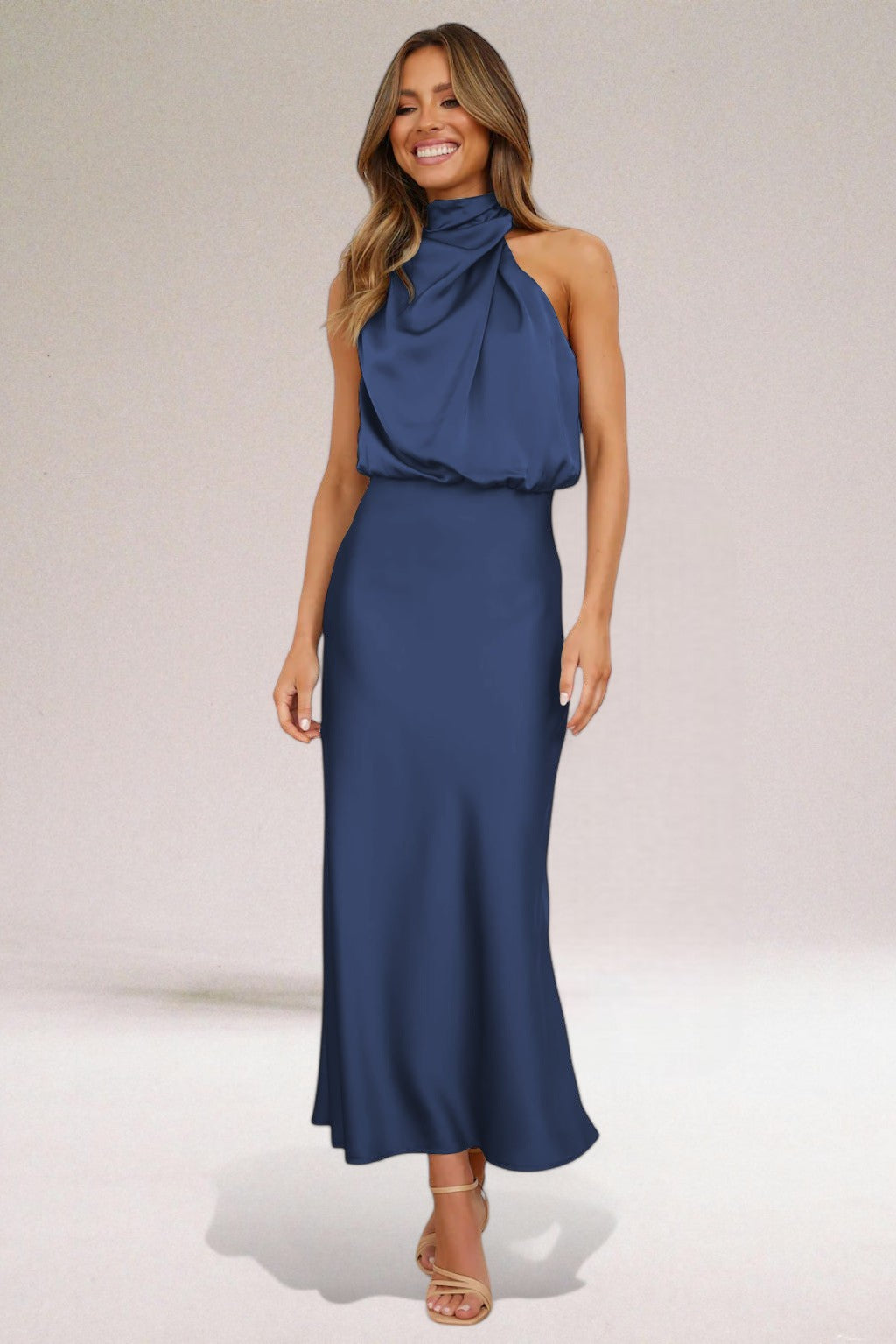 ELARA™ - Elegantes Satin-Abendkleid