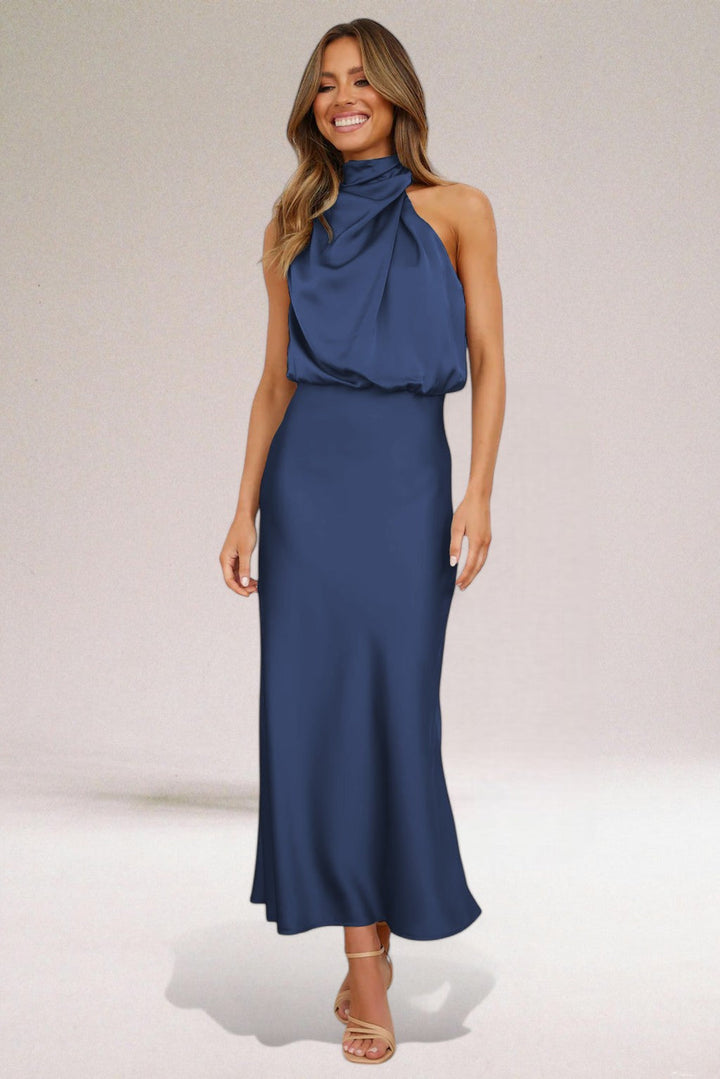 ELARA™ - Elegantes Satin-Abendkleid
