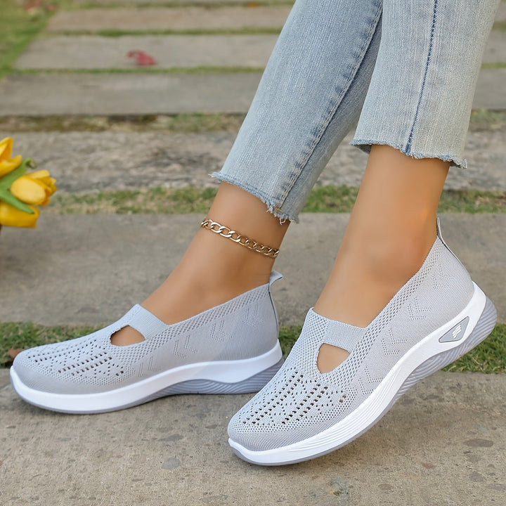 Elies™ | Atmungsaktive Cut-Out Sneaker