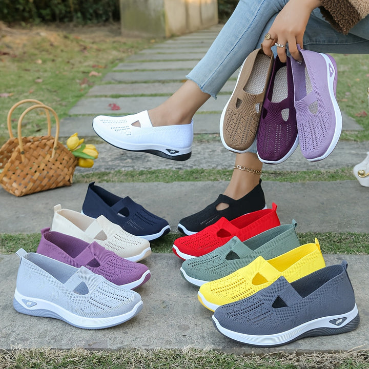 Elies™ | Atmungsaktive Cut-Out Sneaker