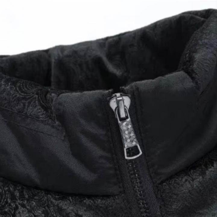 Elegante wattierte Pufferjacke