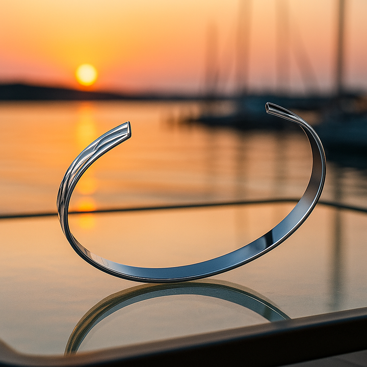 Oceana | Glänzendes Horizont-Armband