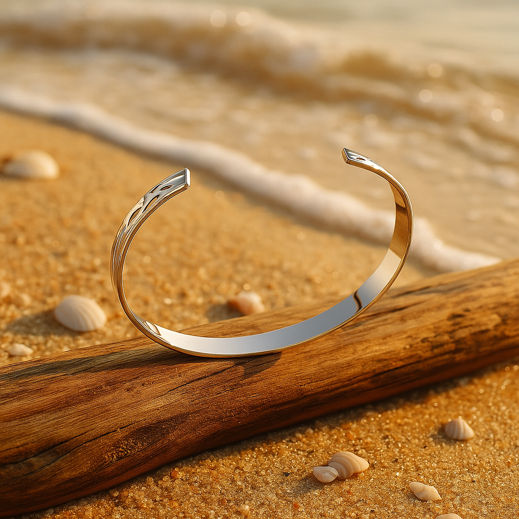 Oceana | Glänzendes Horizont-Armband