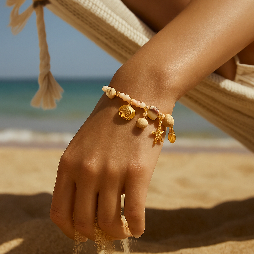 Bay | Morgen Muschelarmband