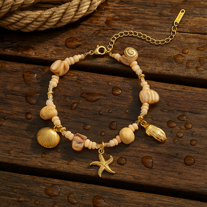 Bay | Morgen Muschelarmband