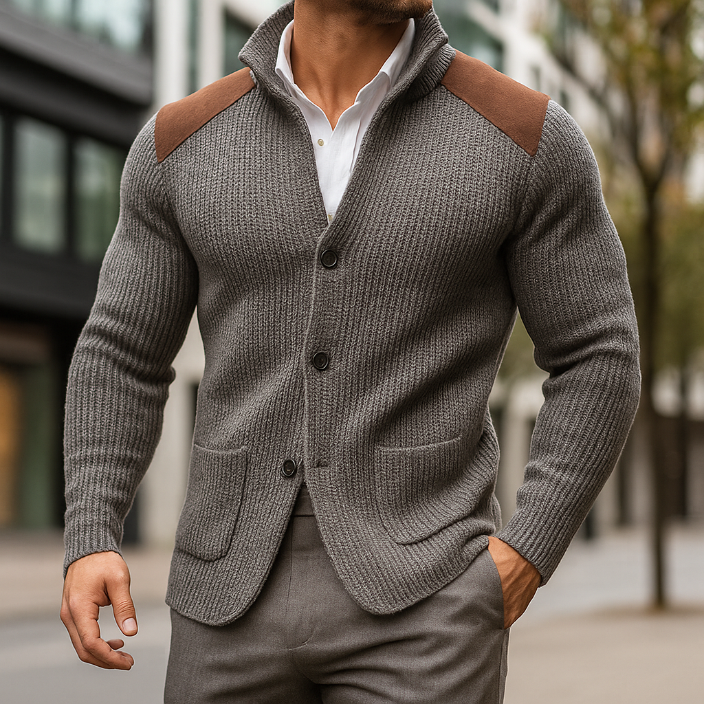 Eleganter Strickblazer