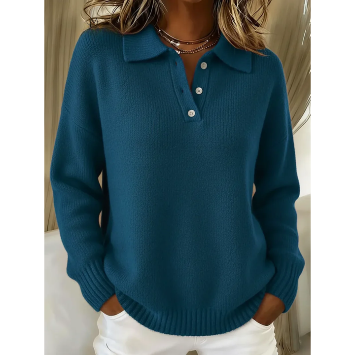 Marina | Weicher Polopullover