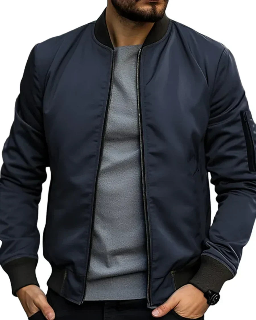 Klaus | Elegante klassische Bomberjacke