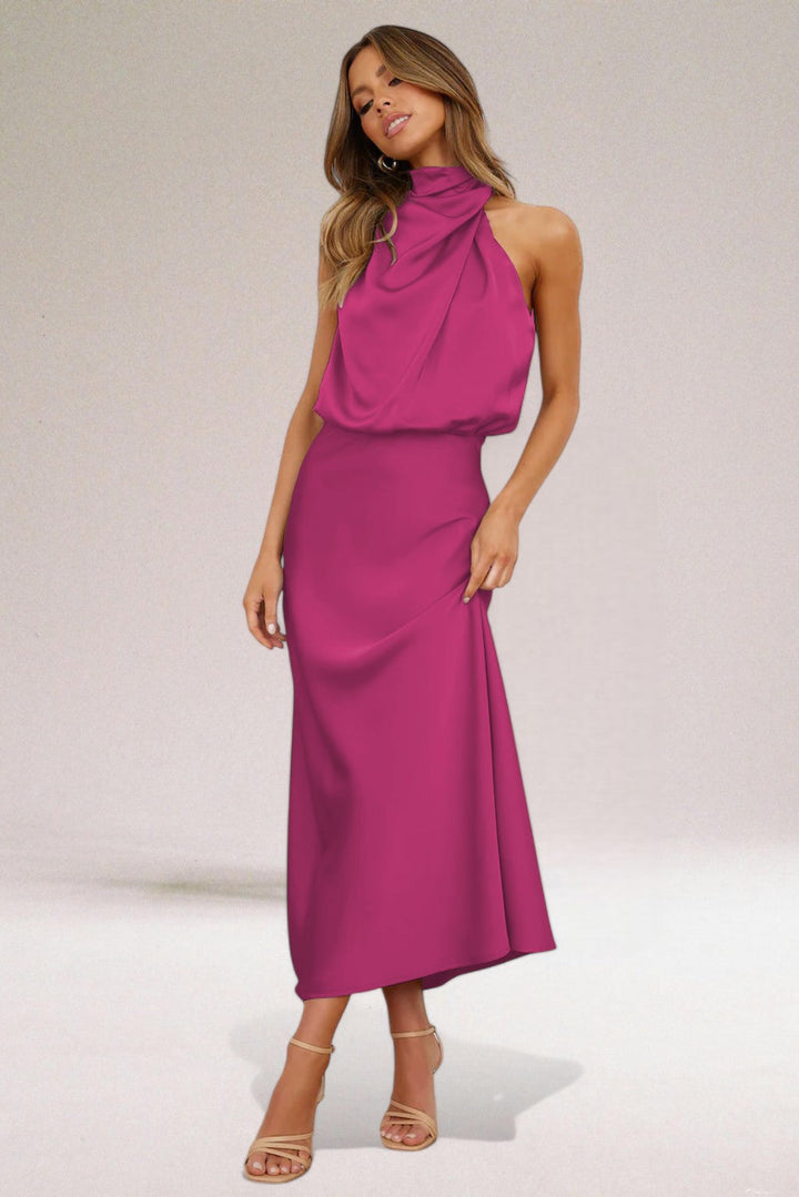 ELARA™ - Elegantes Satin-Abendkleid