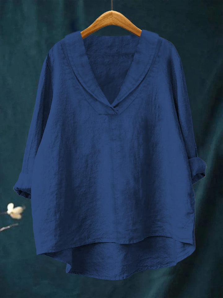 Samantha | Elegante Sommerbluse aus Leinen