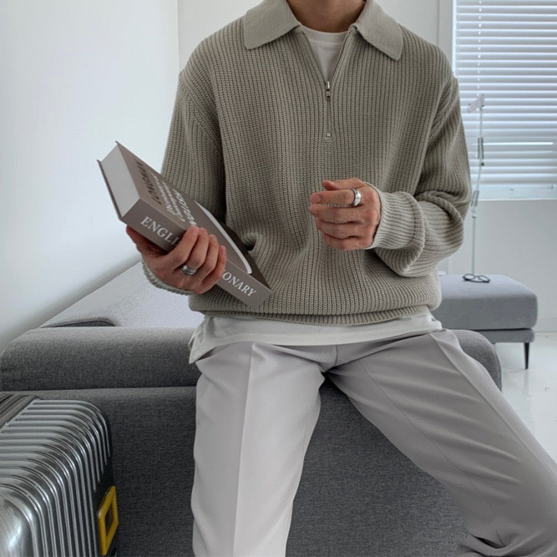 Monaco Zip Pullover