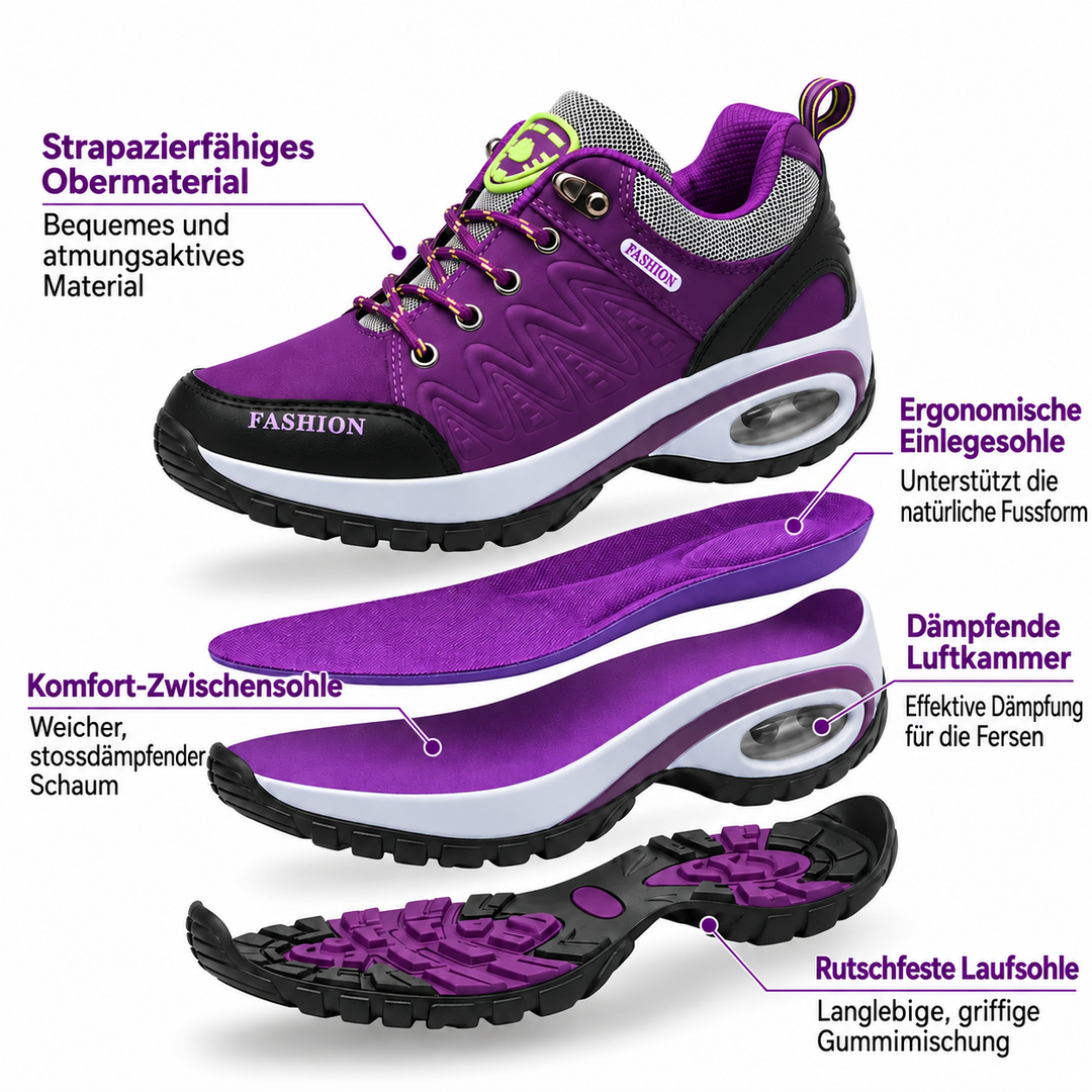 Petra  | Ergonomische Gepolsterte Geh-Schuhe