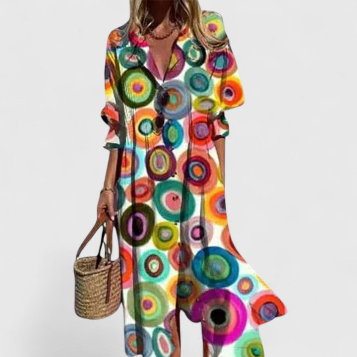 Viona | Elegantes Boho-Kleid