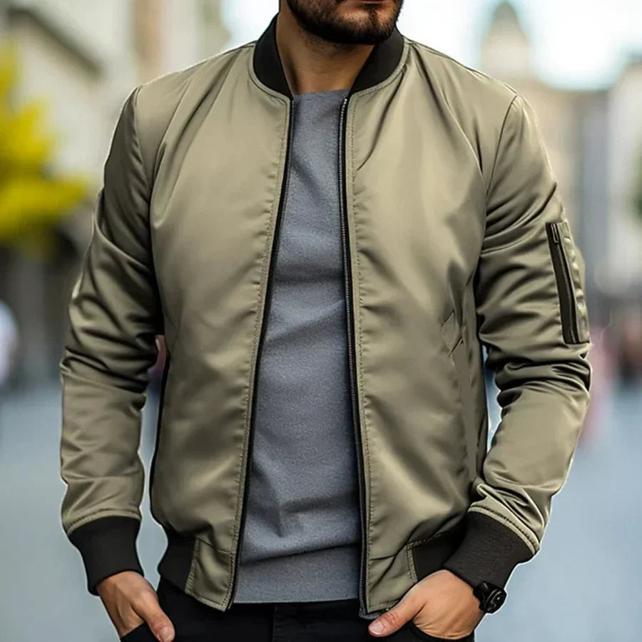Klaus | Elegante klassische Bomberjacke