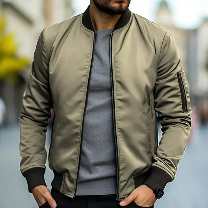 Klaus | Elegante klassische Bomberjacke