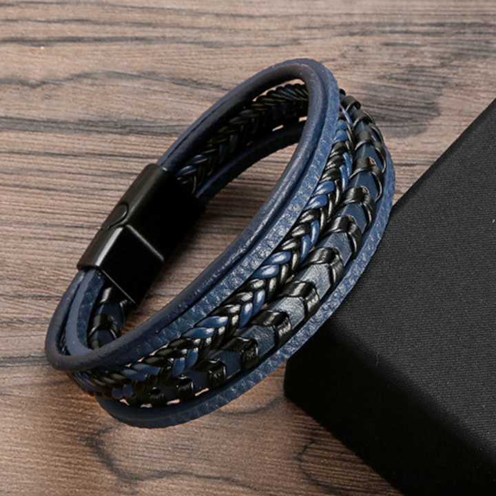 Ragnar Band I Leder Geflochtenes Wikingerarmband