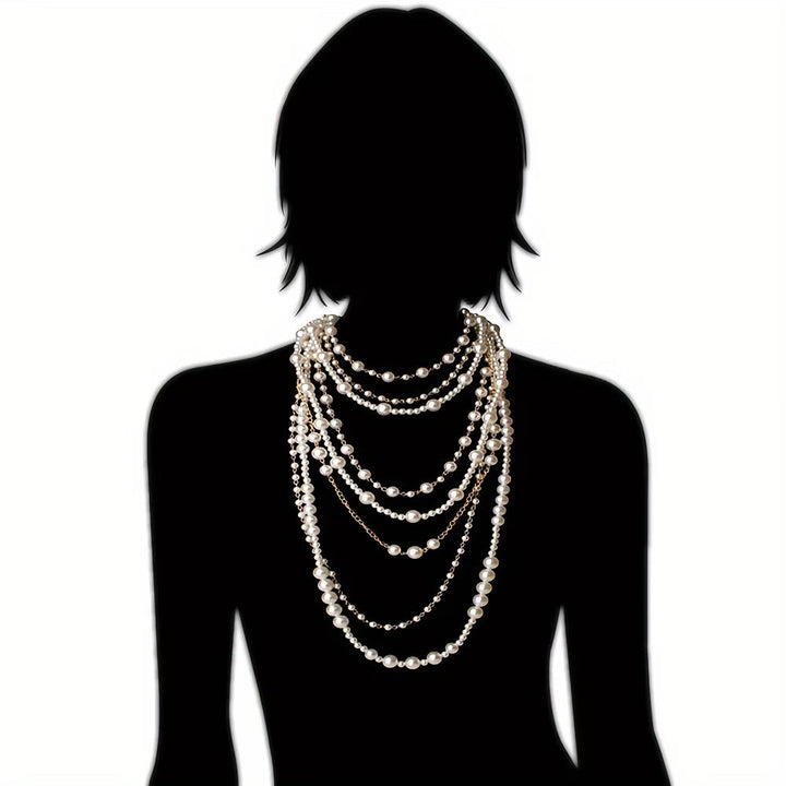 Set aus mehrlagigen Boho-Perlen
