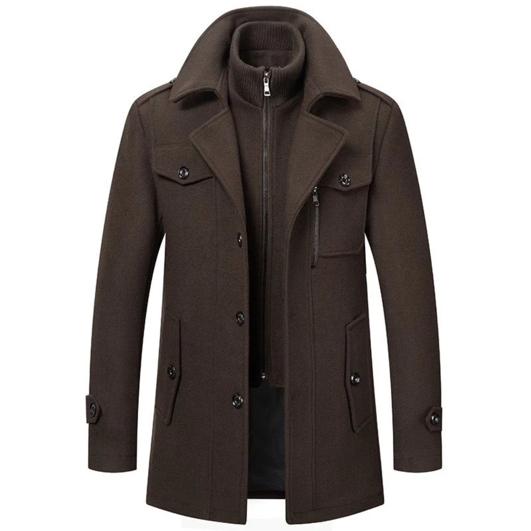 George™ | Warmer klassischer Lagenmantel