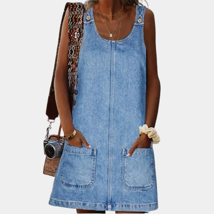 Saylor | Entspannte Kleider im Denim-Look