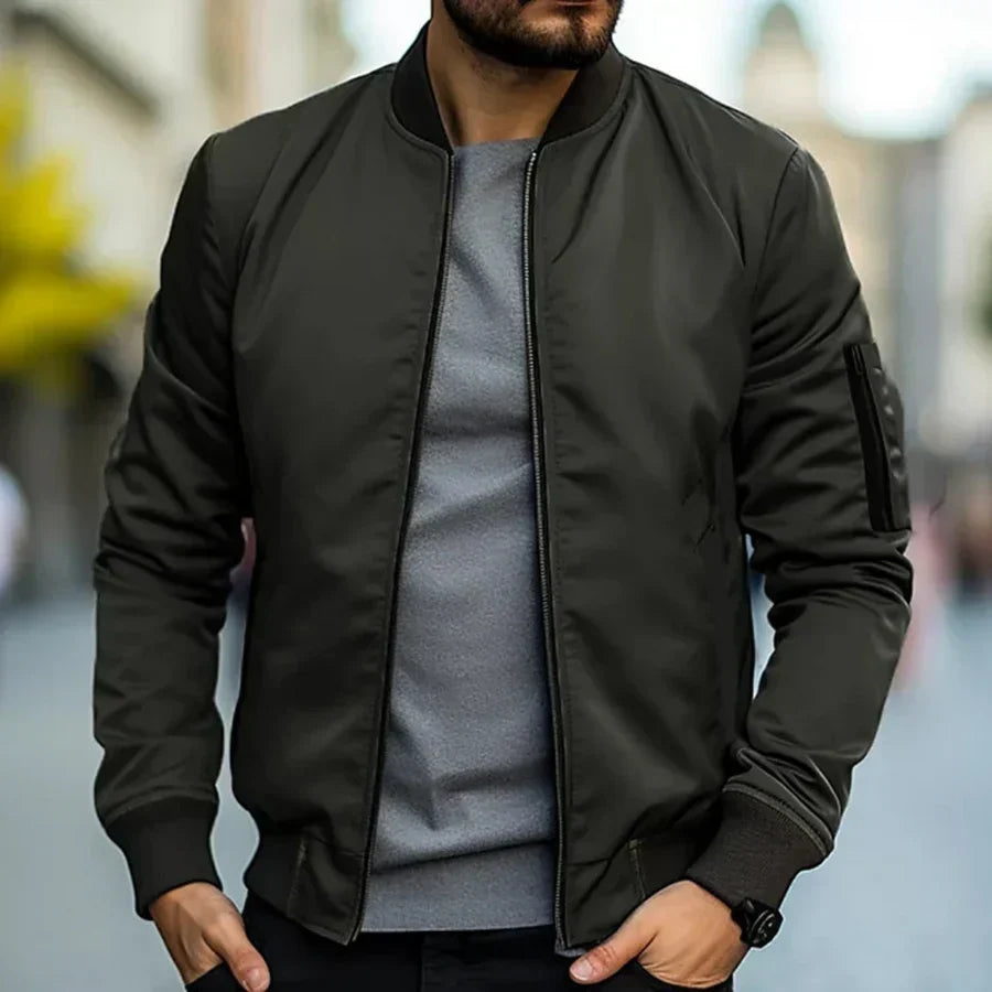 Klaus | Elegante klassische Bomberjacke