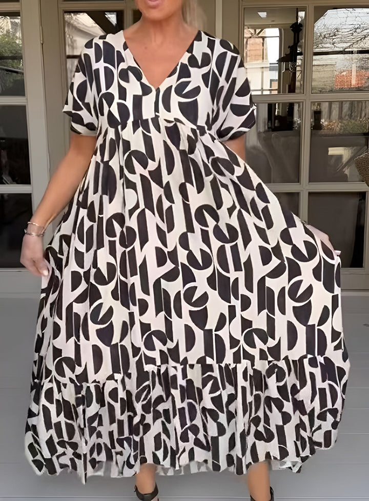 COLETTE | LOCKERES KLEID MIT V-AUSSCHNITT