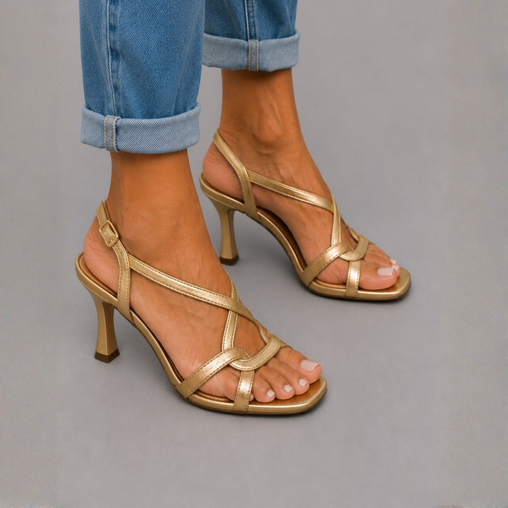 Soleil™ | Goldene Sandalen, Sommerzauber