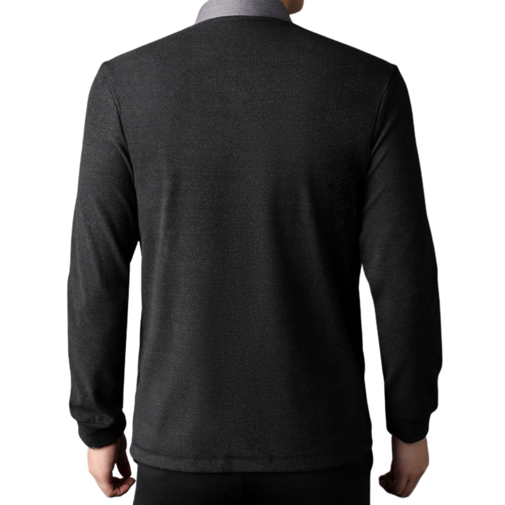 2-in-1-Shirt und Strickjacke