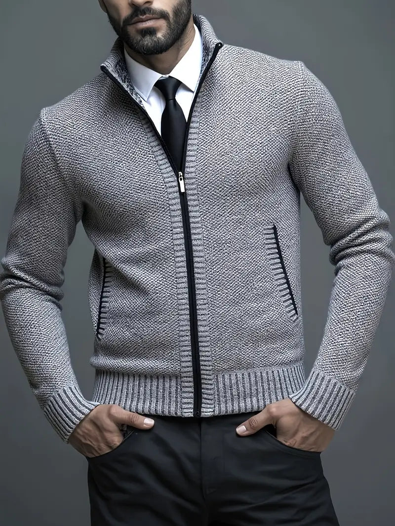 Elegante Business-Strickjacke