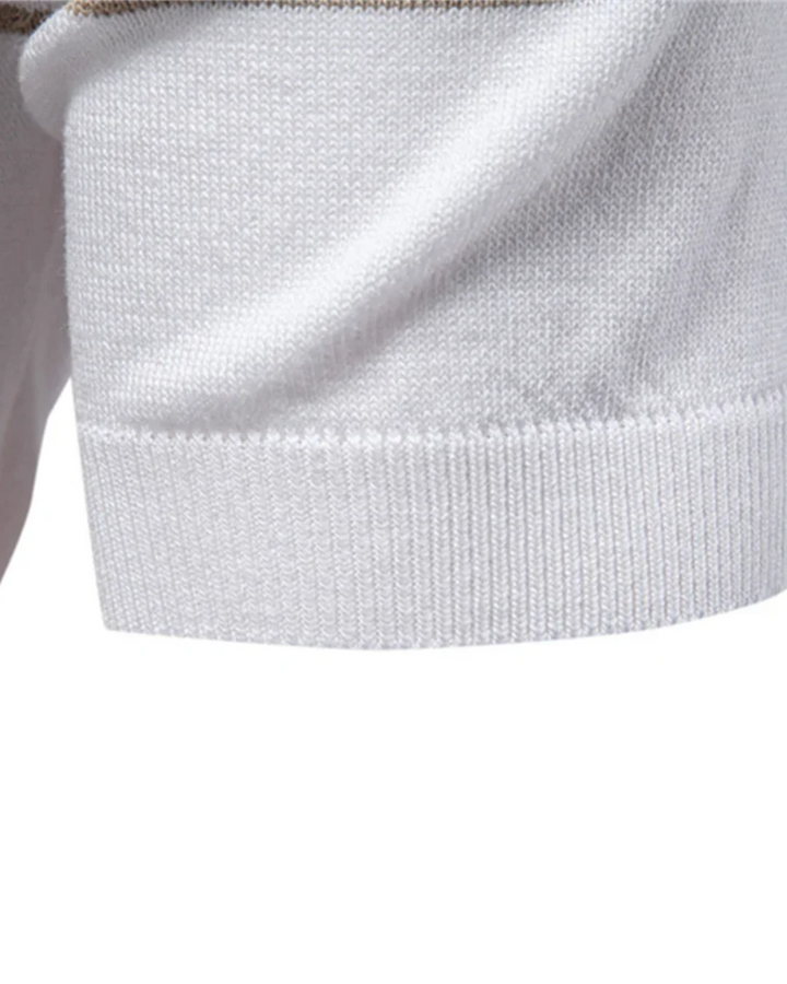 Polohemd mit Streifen