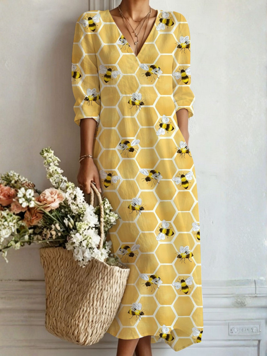 Bohemian Langkleid