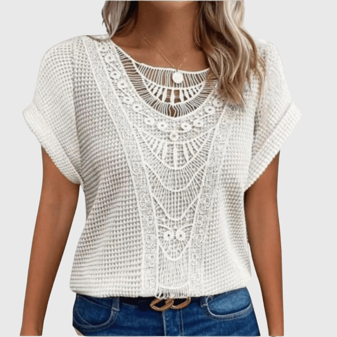 Pearl™ | Elegante Bluse im Ibiza-Stil