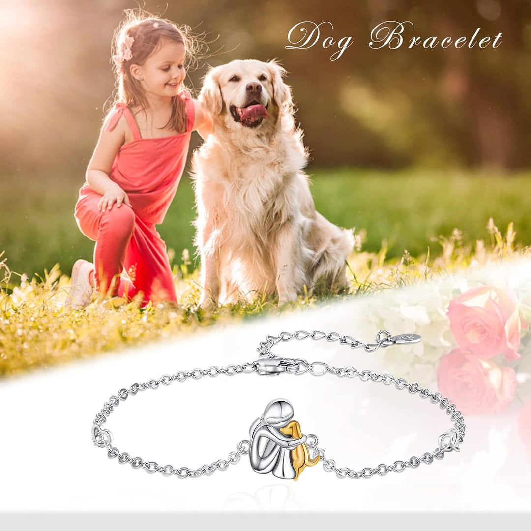 MILO | Verstellbares Armband mit Hund