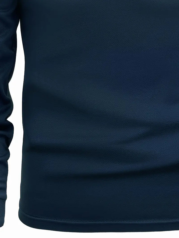 Leichter Polo-Pullover