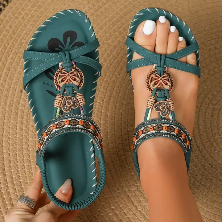 Nada – Orthopädische Sandalen im Ibiza-Stil für Komfort & Eleganz