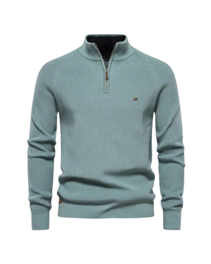Salvatore Pullover mit Reißverschluss