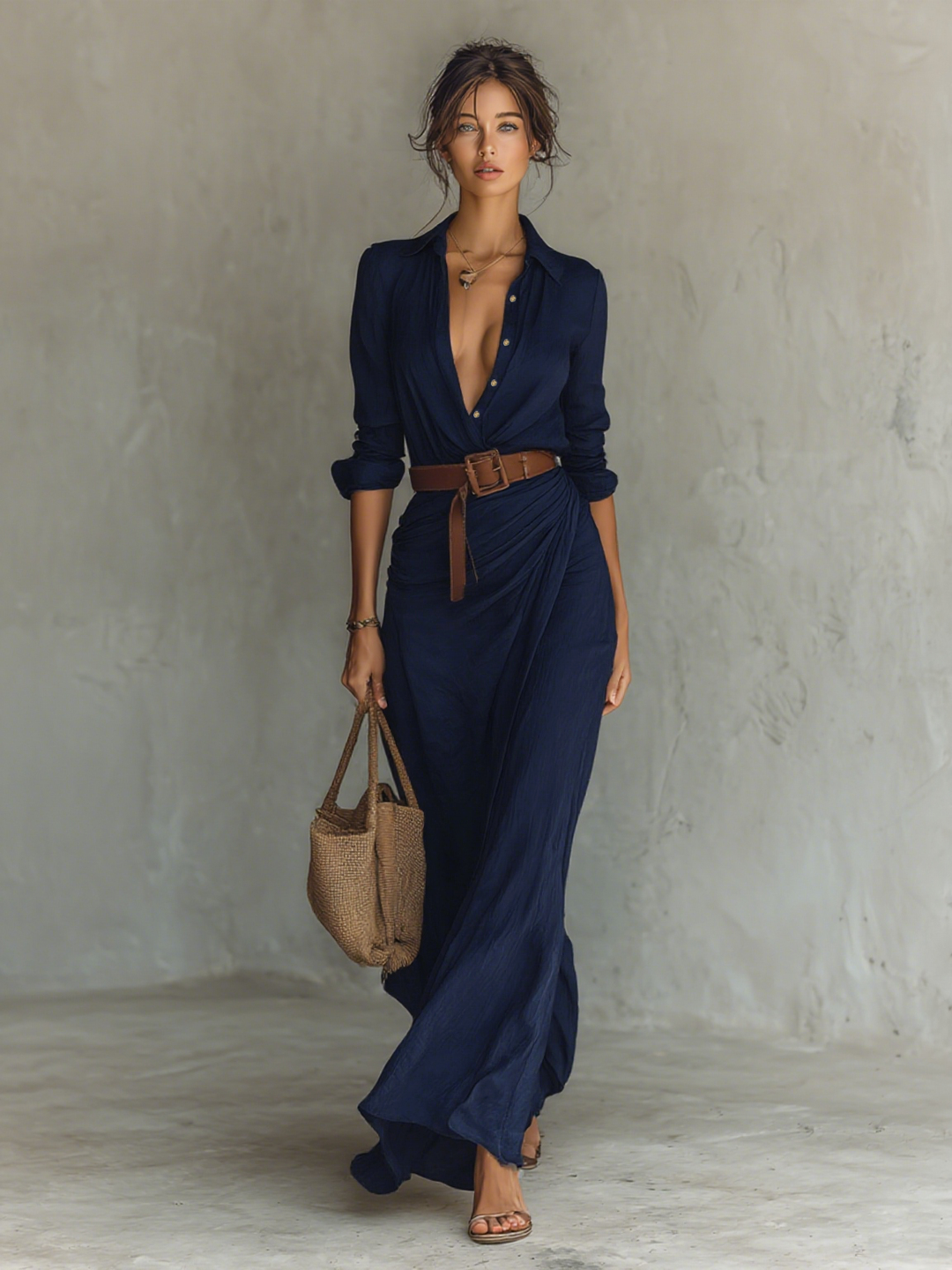 Victorie | Lange Casual Kleid