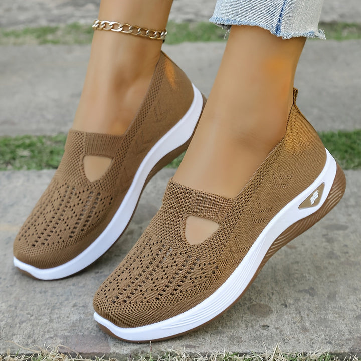 Elies™ | Atmungsaktive Cut-Out Sneaker