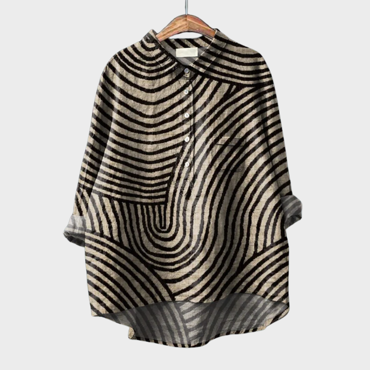 Melina | Elegante Sommerbluse aus Leinen