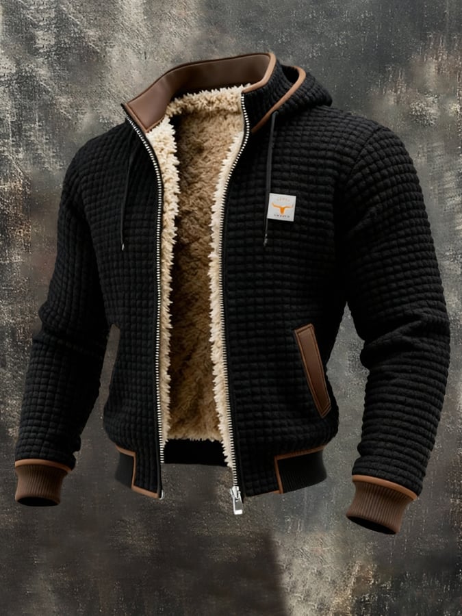 Mit Fleece gefütterte Winterjacke