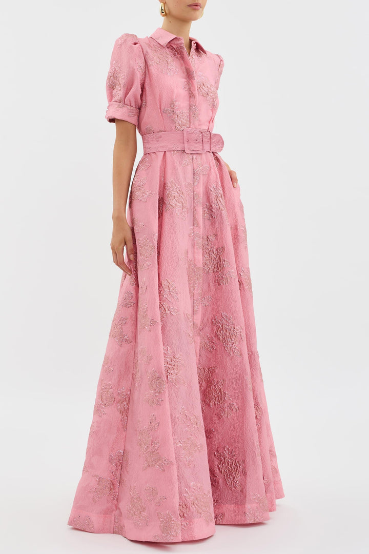 Aria™ | Kleid mit kurzen Puffärmeln