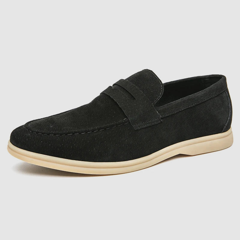 Firenze Chic Loafers aus Wildleder