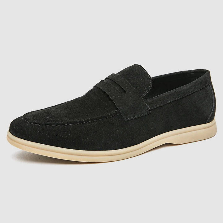 Firenze Chic Loafers aus Wildleder