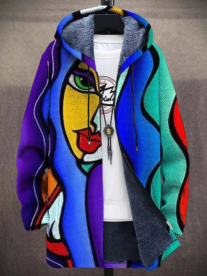 Cormac | Künstlerischer Kapuzencardigan
