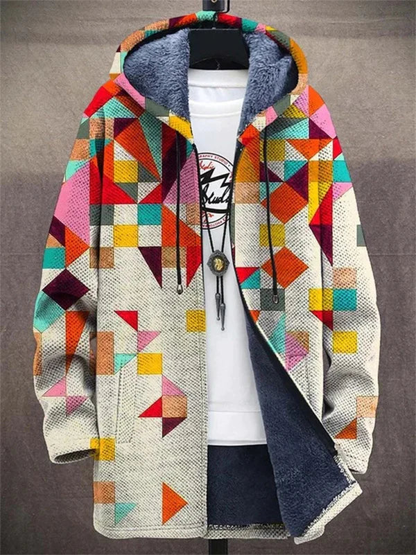 Vivienne | Kunstvoller Kapuzen-Cardigan