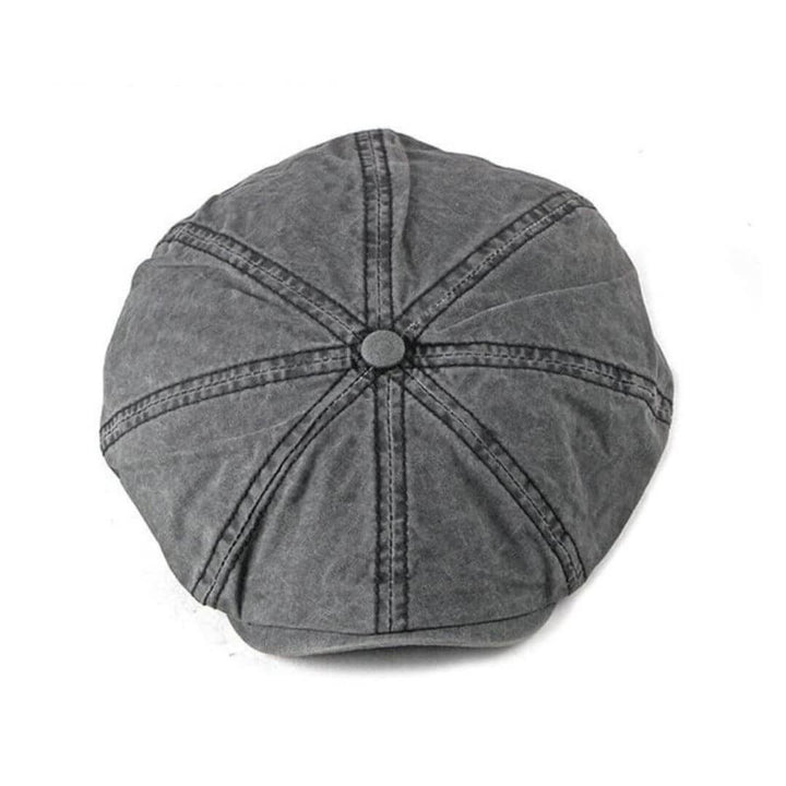 Gewaschene Baumwolle Newsboy Cap